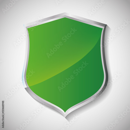 Free Download shield metallic finish icon image vector illustration design  - GFXLoad