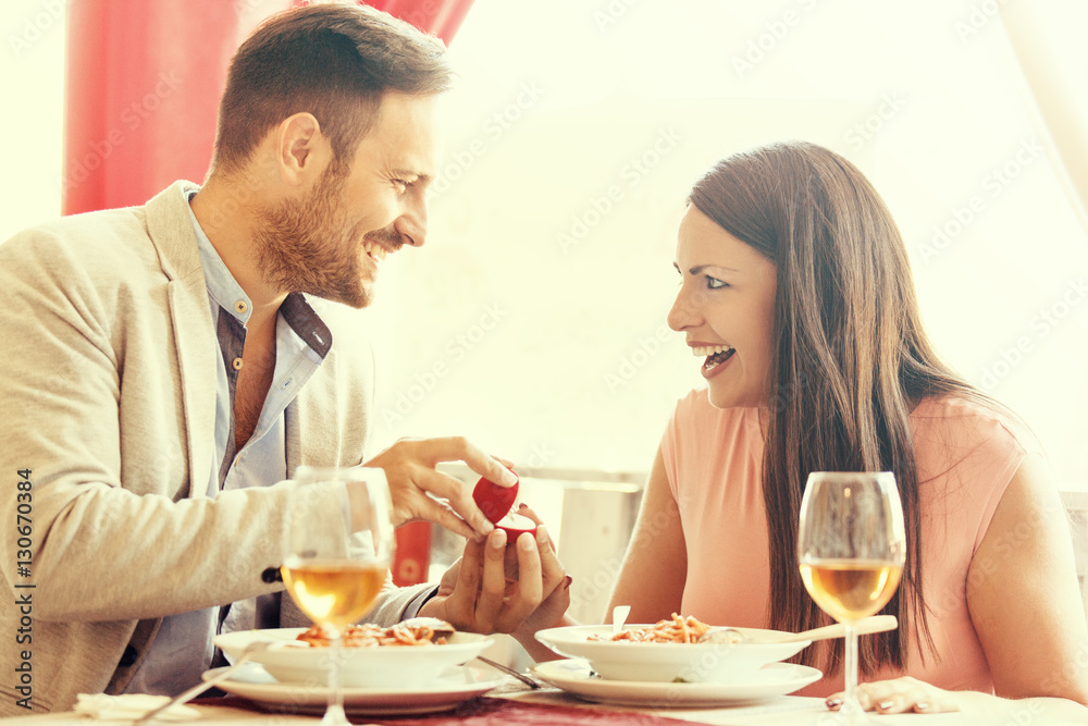 Young Man Surprissed his girlfriend With a Ring Young Man Surprissed his girlfriend With a Ring