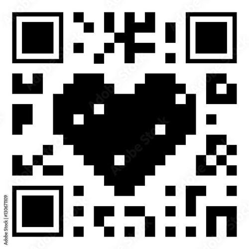 Qr code icon. Scan technology information price and digital theme. Isolated design. Vector illustration