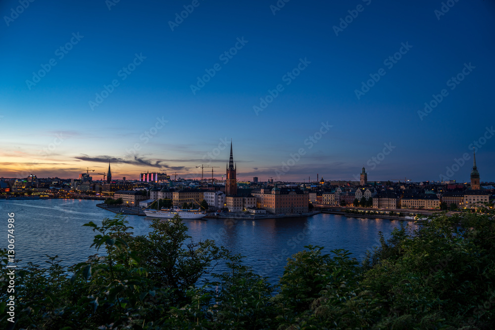 Stockholm Blue hour