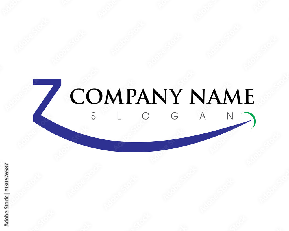 Z Letter Dental Logo Stock Vector Adobe Stock