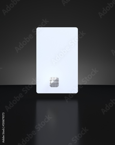 Plastic Credit Cards Mockup