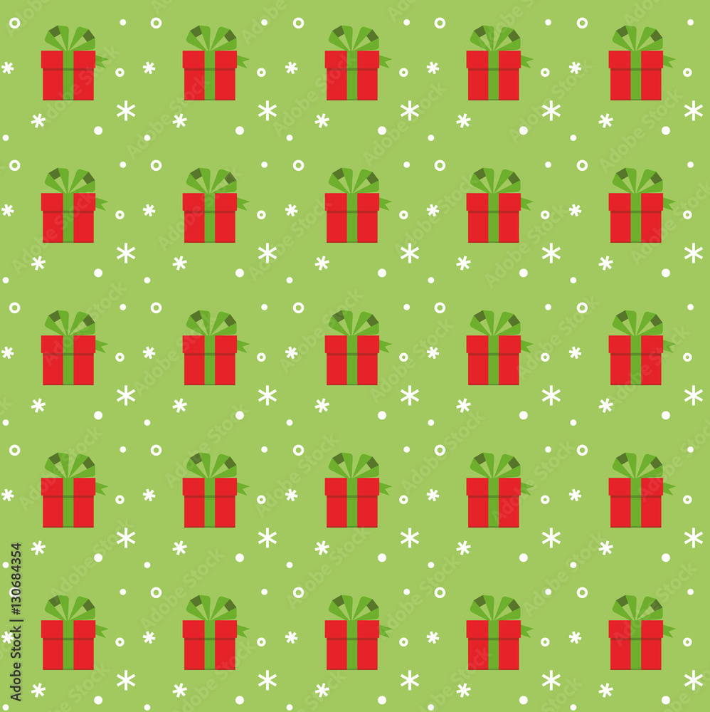 Gift boxes Seamless pattern. Boxes with gifts vector pattern illustration in flat style. Vector Gift boxes Seamless pattern. Boxes with gifts vector pattern illustration in flat style. Vector