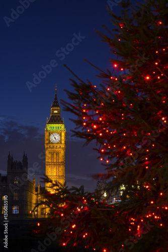 Big Ben at Christmas