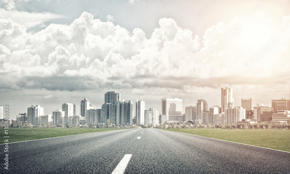 Road to big city