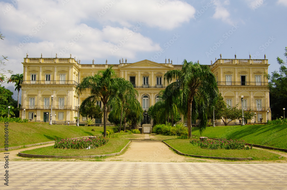 The National Museum facade