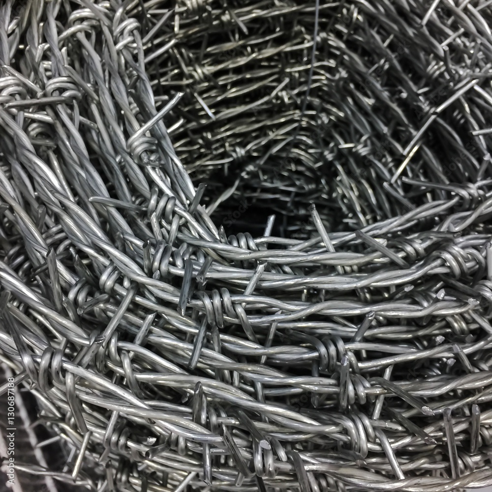 roll of barbed wire for background roll of barbed wire for background