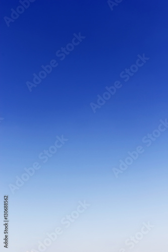 Blue sky background no cloud,soft focus