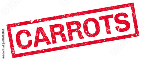 Carrots rubber stamp. Grunge design with dust scratches. Effects can be easily removed for a clean, crisp look. Color is easily changed.