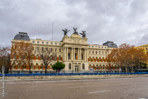 Ministry of Agriculture building in Atocha, Madrid