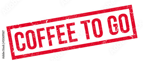 Coffee To Go rubber stamp. Grunge design with dust scratches. Effects can be easily removed for a clean, crisp look. Color is easily changed.