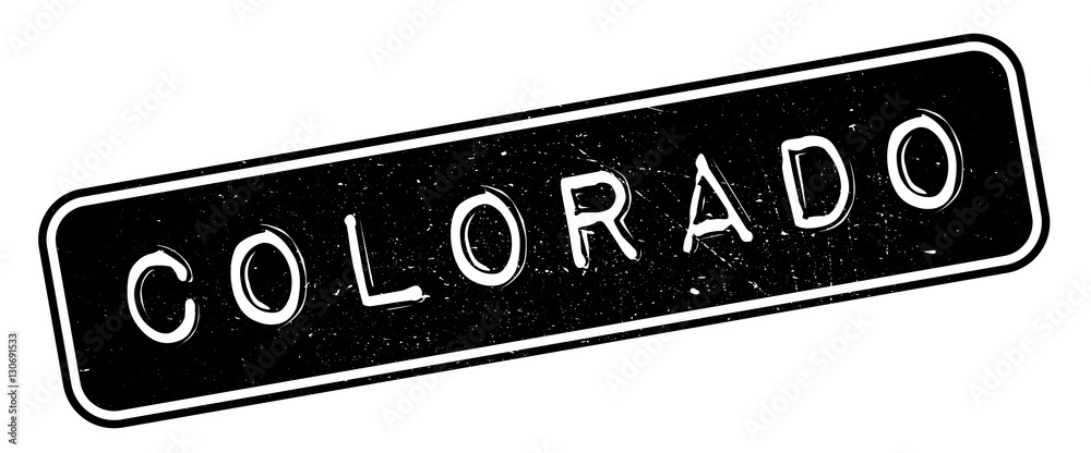 Fototapeta premium Colorado rubber stamp. Grunge design with dust scratches. Effects can be easily removed for a clean, crisp look. Color is easily changed.