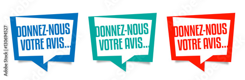 Donnez nous votre avis