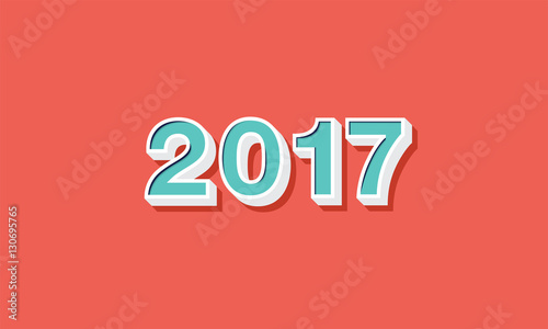 2017 New Year Celebration Logo Design
