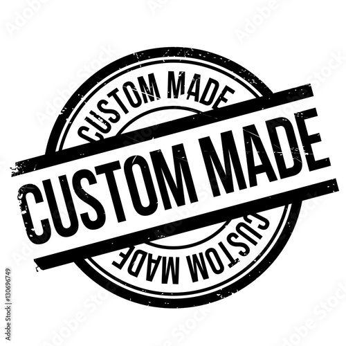 Custom made stamp. Grunge design with dust scratches. Effects can be easily removed for a clean, crisp look. Color is easily changed.
