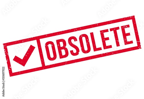 Obsolete stamp. Grunge design with dust scratches. Effects can be easily removed for a clean, crisp look. Color is easily changed.