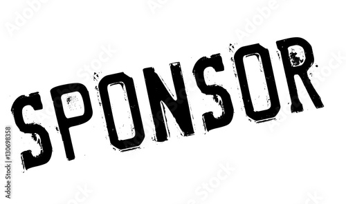 Sponsor stamp. Grunge design with dust scratches. Effects can be easily removed for a clean, crisp look. Color is easily changed.