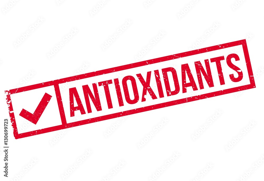 Antioxidants stamp. Grunge design with dust scratches. Effects can be easily removed for a clean, crisp look. Color is easily changed. Antioxidants stamp. Grunge design with dust scratches. Effects can be easily removed for a clean, crisp look. Color is easily changed.