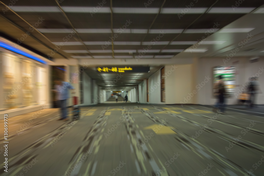 passenger in the airport