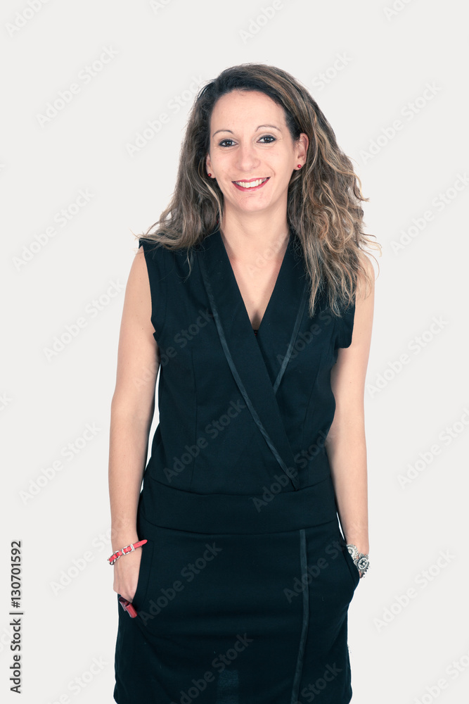 Beautiful woman doing different expressions in different sets of clothes love Beautiful woman doing different expressions in different sets of clothes love