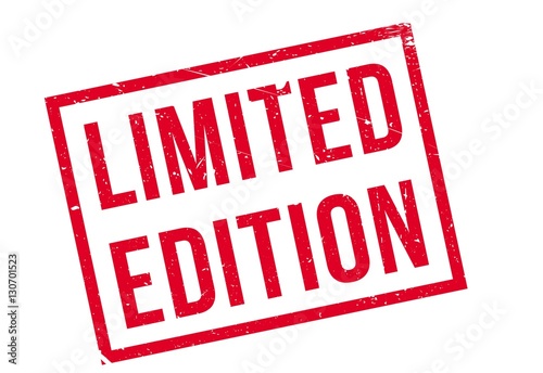 Limited edition stamp. Grunge design with dust scratches. Effects can be easily removed for a clean, crisp look. Color is easily changed.