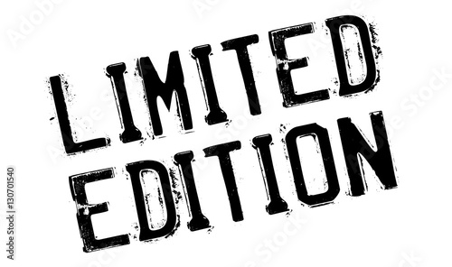 Limited edition stamp. Grunge design with dust scratches. Effects can be easily removed for a clean, crisp look. Color is easily changed.