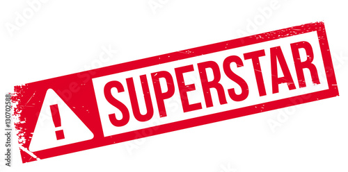 Photos Superstar rubber stamp