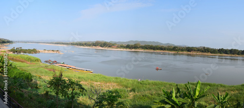 Mae Klong River, Chiang Kan district, Loei province,Thailand - Photo taken on February 26th, 2016