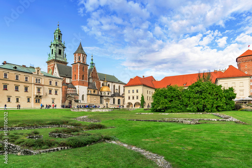 View of Wawel castle