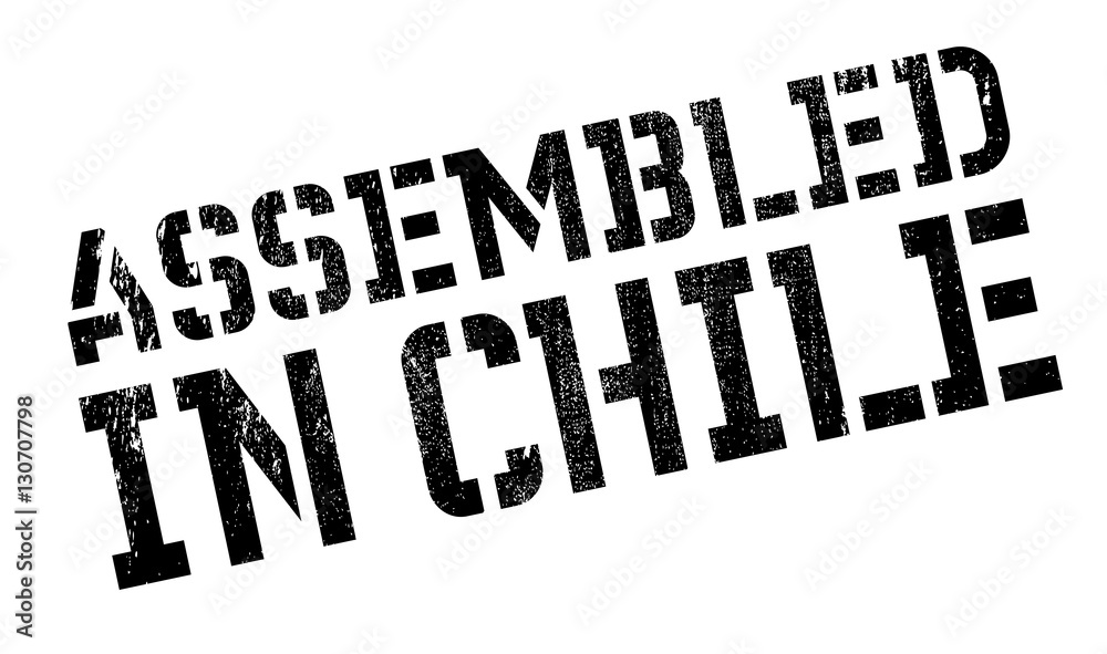 Assembled in Chile rubber stamp. Grunge design with dust scratches. Effects can be easily removed for a clean, crisp look. Color is easily changed. Assembled in Chile rubber stamp. Grunge design with dust scratches. Effects can be easily removed for a clean, crisp look. Color is easily changed.