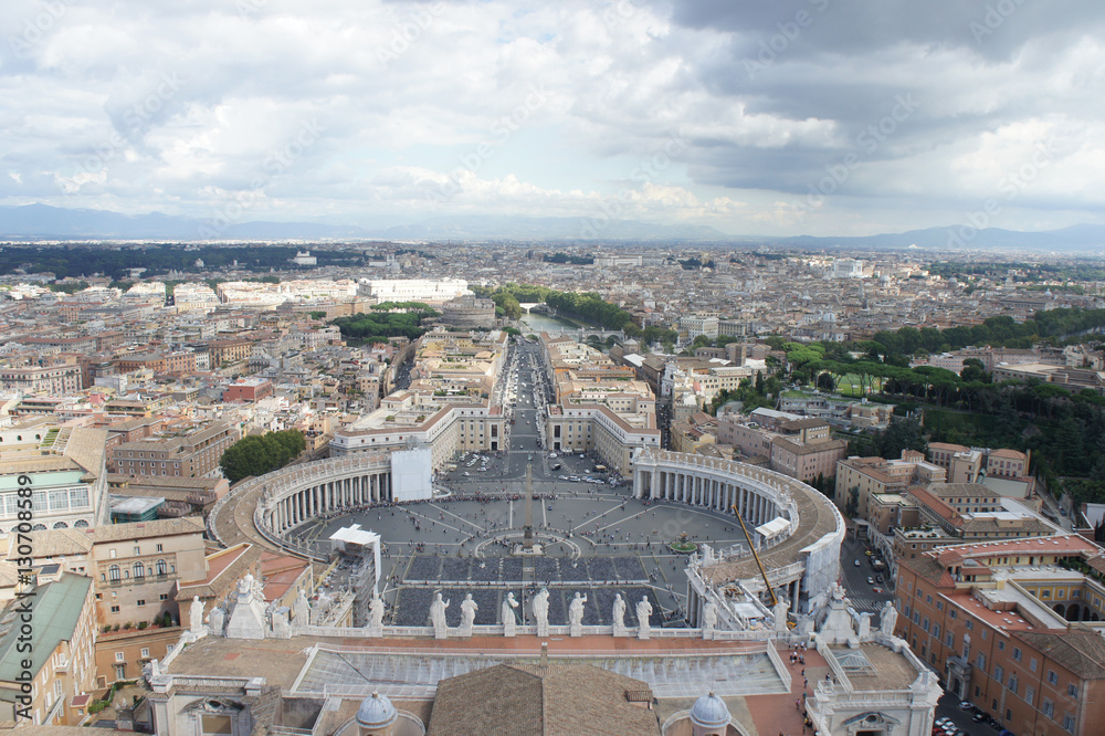 Fototapeta premium View over Vatican City