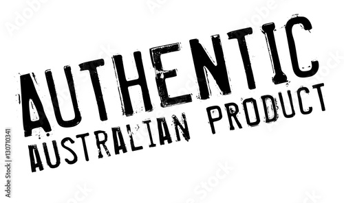 Authentic australian product stamp. Grunge design with dust scratches. Effects can be easily removed for a clean, crisp look. Color is easily changed.