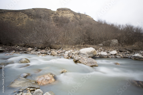 The river and mountains