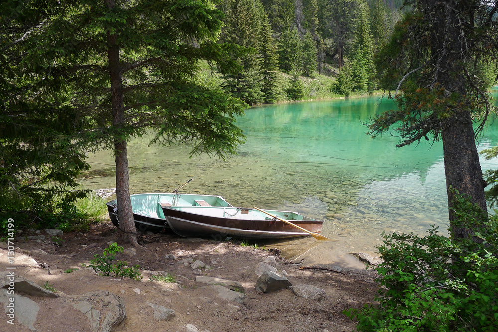 Emerald Lakes of the Five Valleys Loop in Jasper Emerald Lakes of the Five Valleys Loop in Jasper