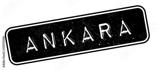 Ankara rubber stamp. Grunge design with dust scratches. Effects can be easily removed for a clean, crisp look. Color is easily changed.