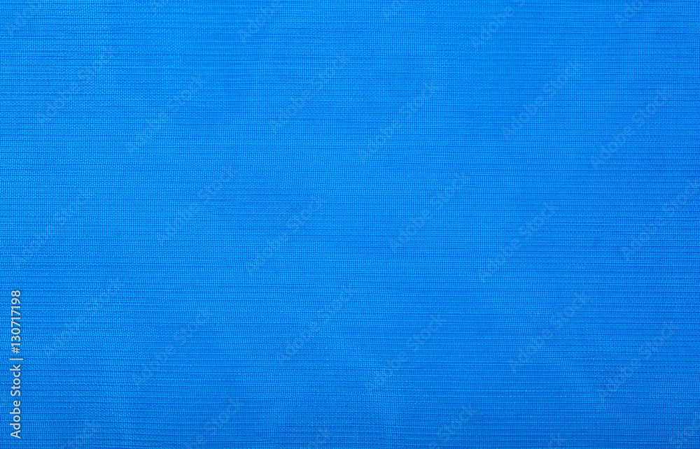 Blue transparent caprone cloth as background texture