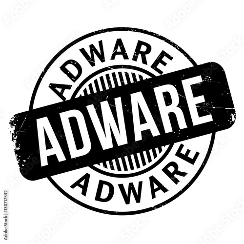 Adware rubber stamp