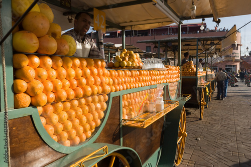 Orange juice carriage