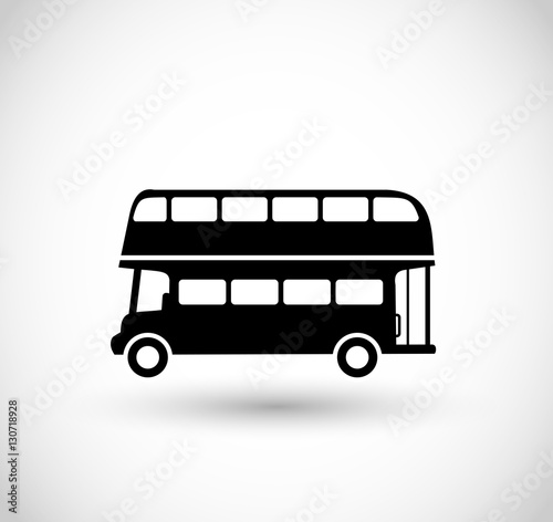 Fototapeta London bus vector