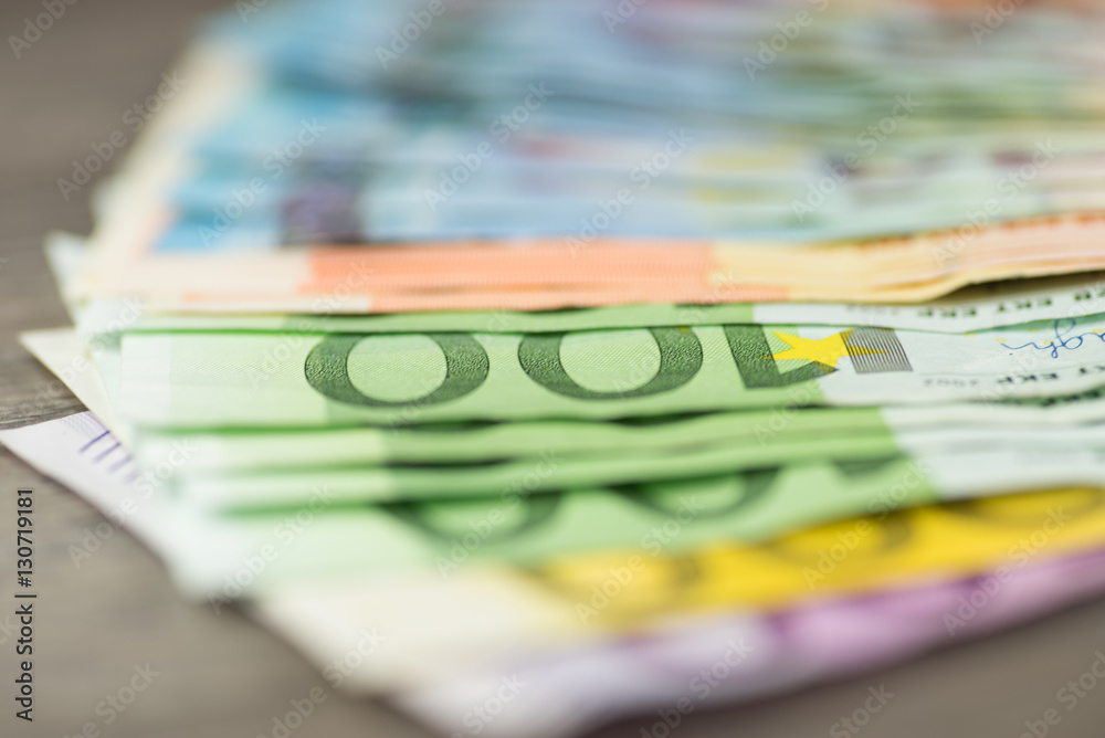 Viele Euro Geldscheine Viele Euro Geldscheine
