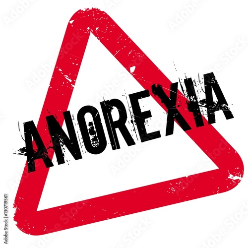 Anorexia rubber stamp