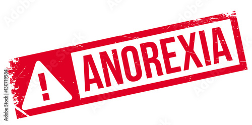 Anorexia rubber stamp