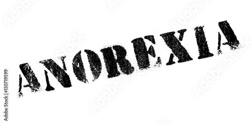 Anorexia rubber stamp