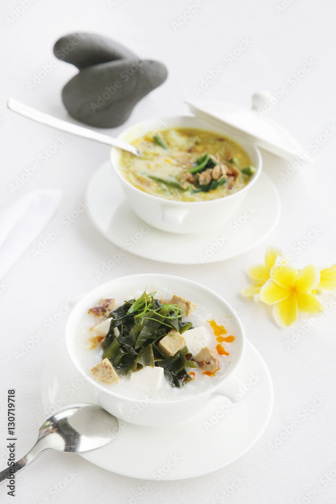 Asian style noodle soup Asian style noodle soup