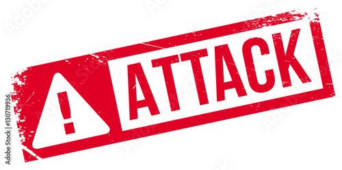 Attack rubber stamp