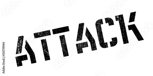 Attack rubber stamp