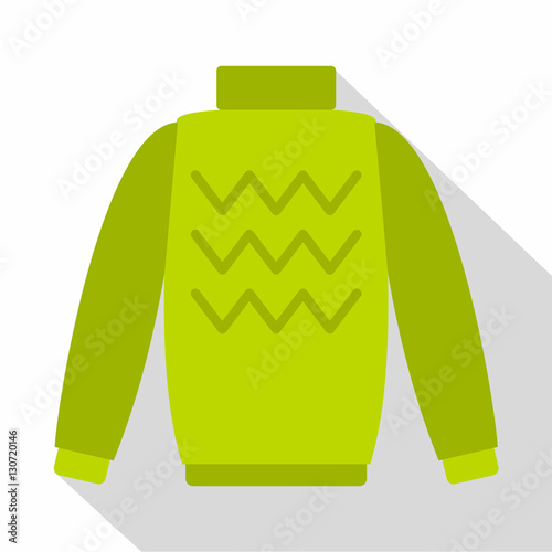 Pullover icon. Flat illustration of pullover vector icon for web