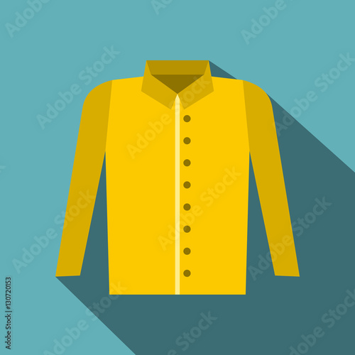 Shirt icon. Flat illustration of shirt vector icon for web