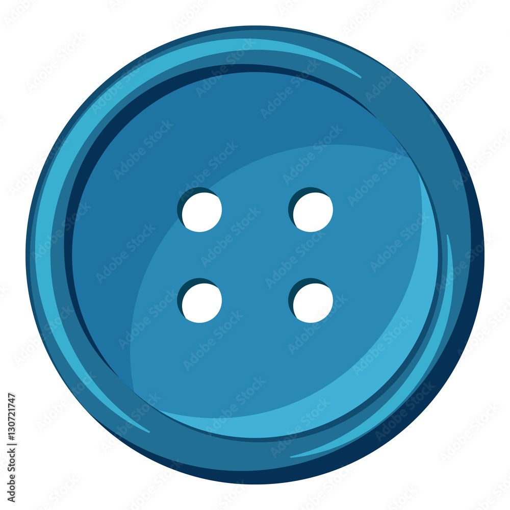 Button icon. Cartoon illustration of button vector icon for web Button icon. Cartoon illustration of button vector icon for web
