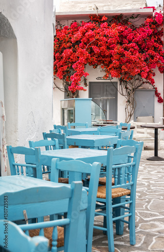 Streets of Kimolos island, Cyclades, Greece